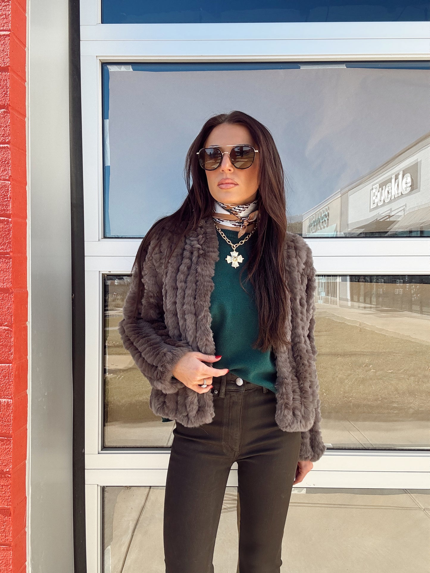 ROSA JACKET IN MUSHROOM