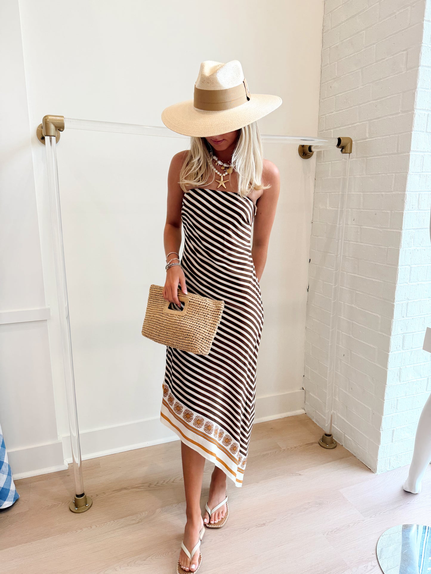 LILLA STRIPE DRESS
