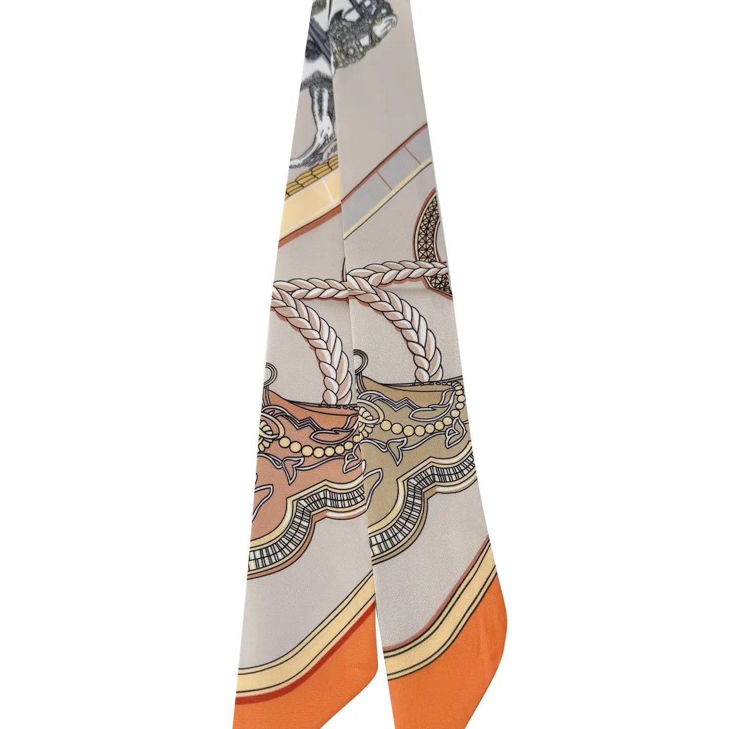 KNOTTED EQUESTRIAN SCARF