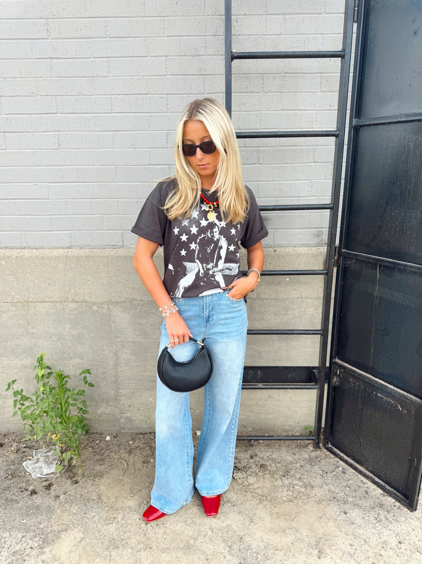 BRUCE SPRINGSTEEN ROCK IN AMERICA MERCH TEE