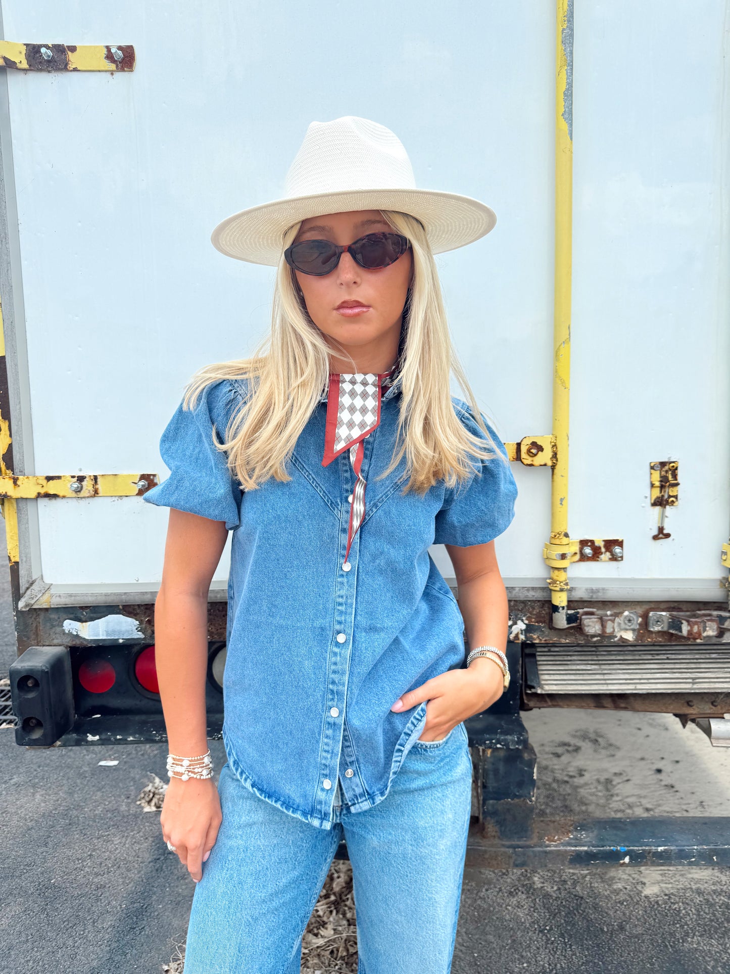 LAUREL DENIM SHIRT