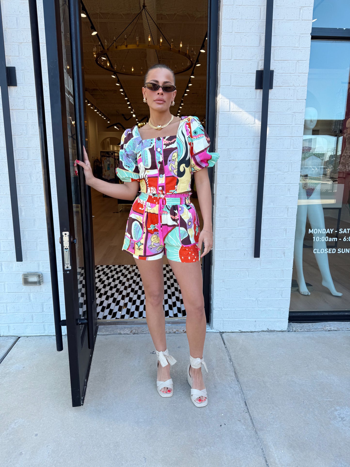 KAITLIN BUBBLE BLOUSE