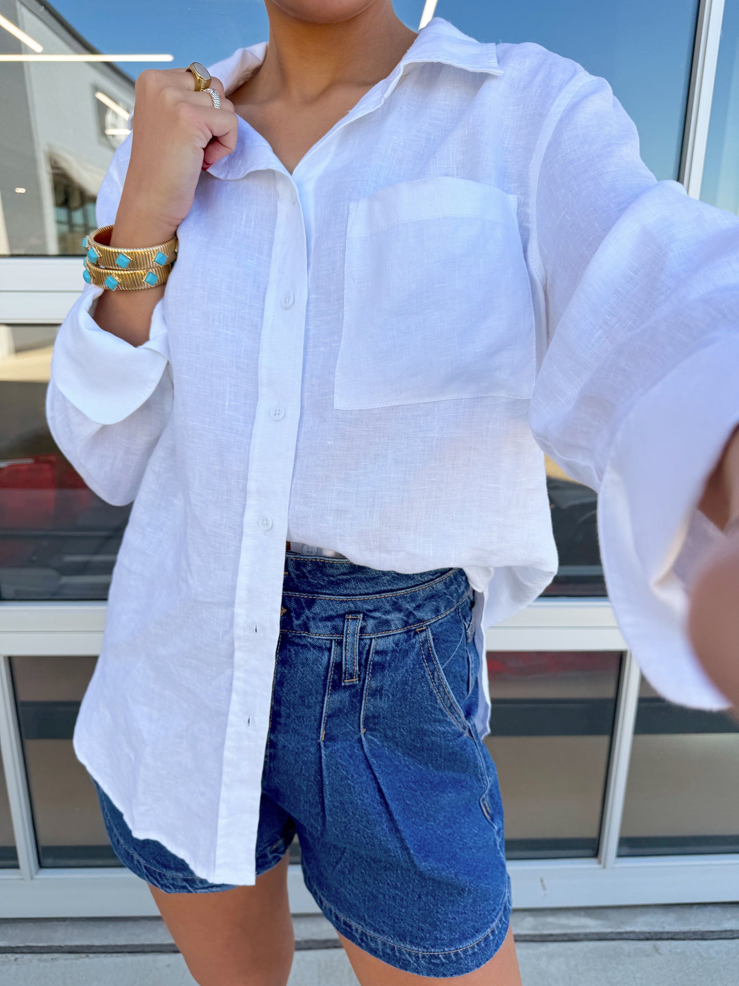 RELAXED LINEN SHIRT