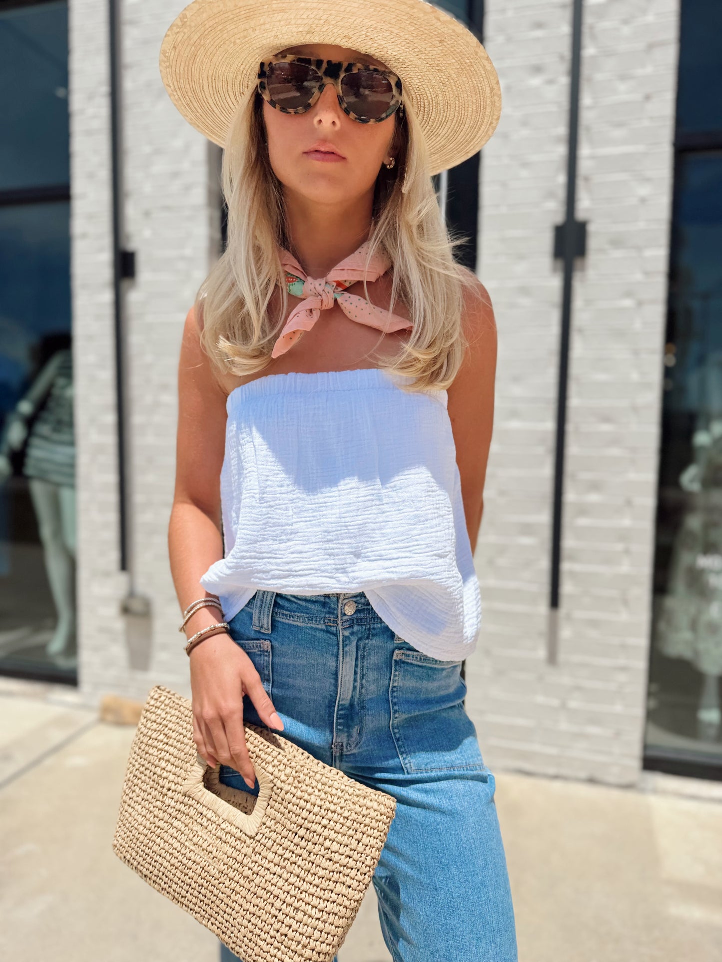 DOUBLE LAYER TUBE TOP