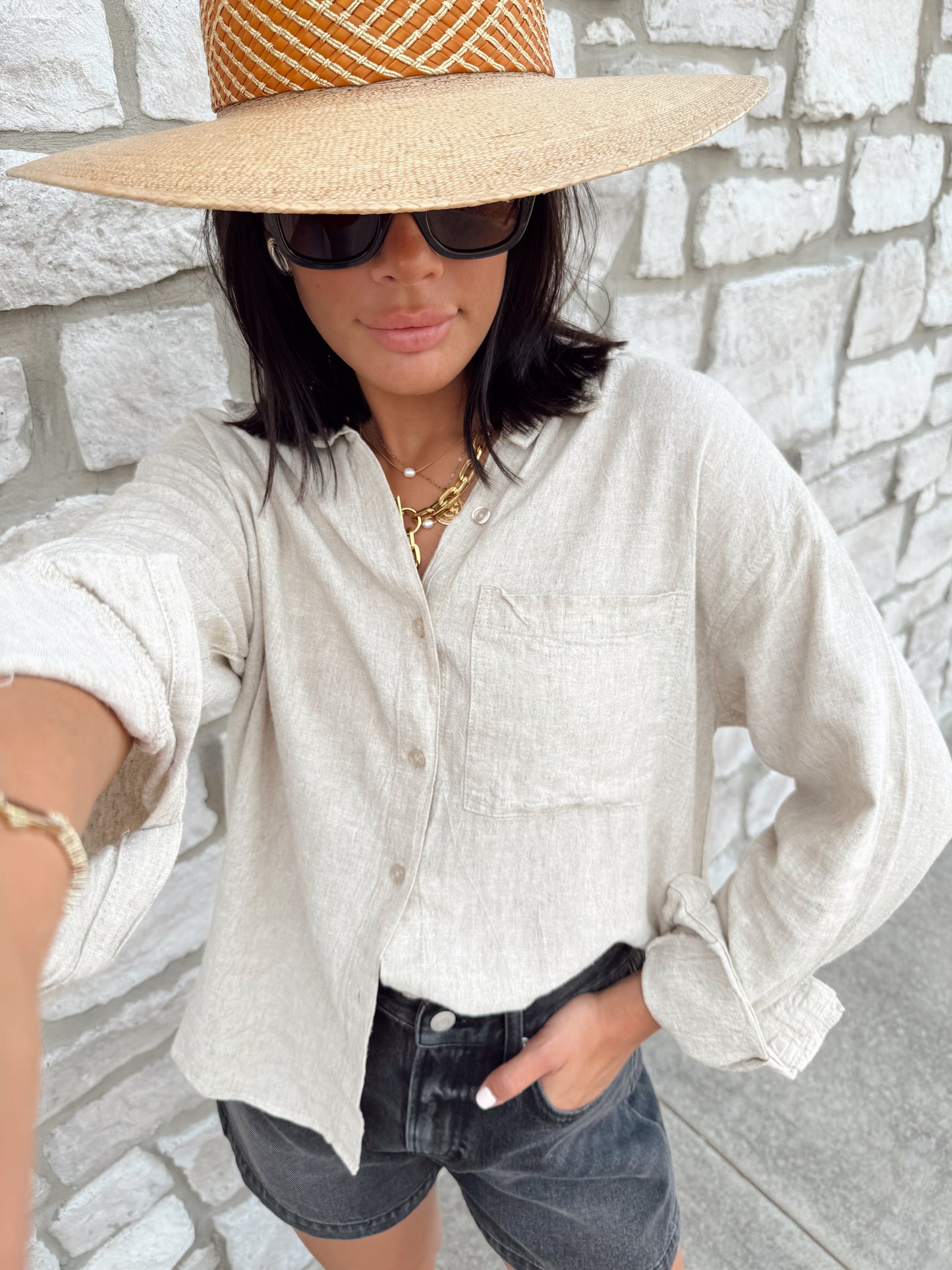 ALFIE BUTTON UP SHIRT