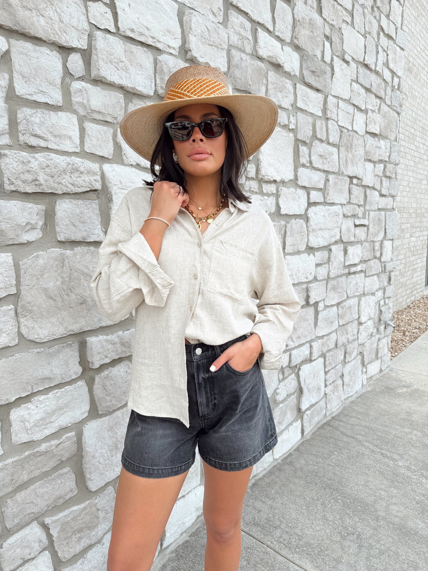 ALFIE BUTTON UP SHIRT