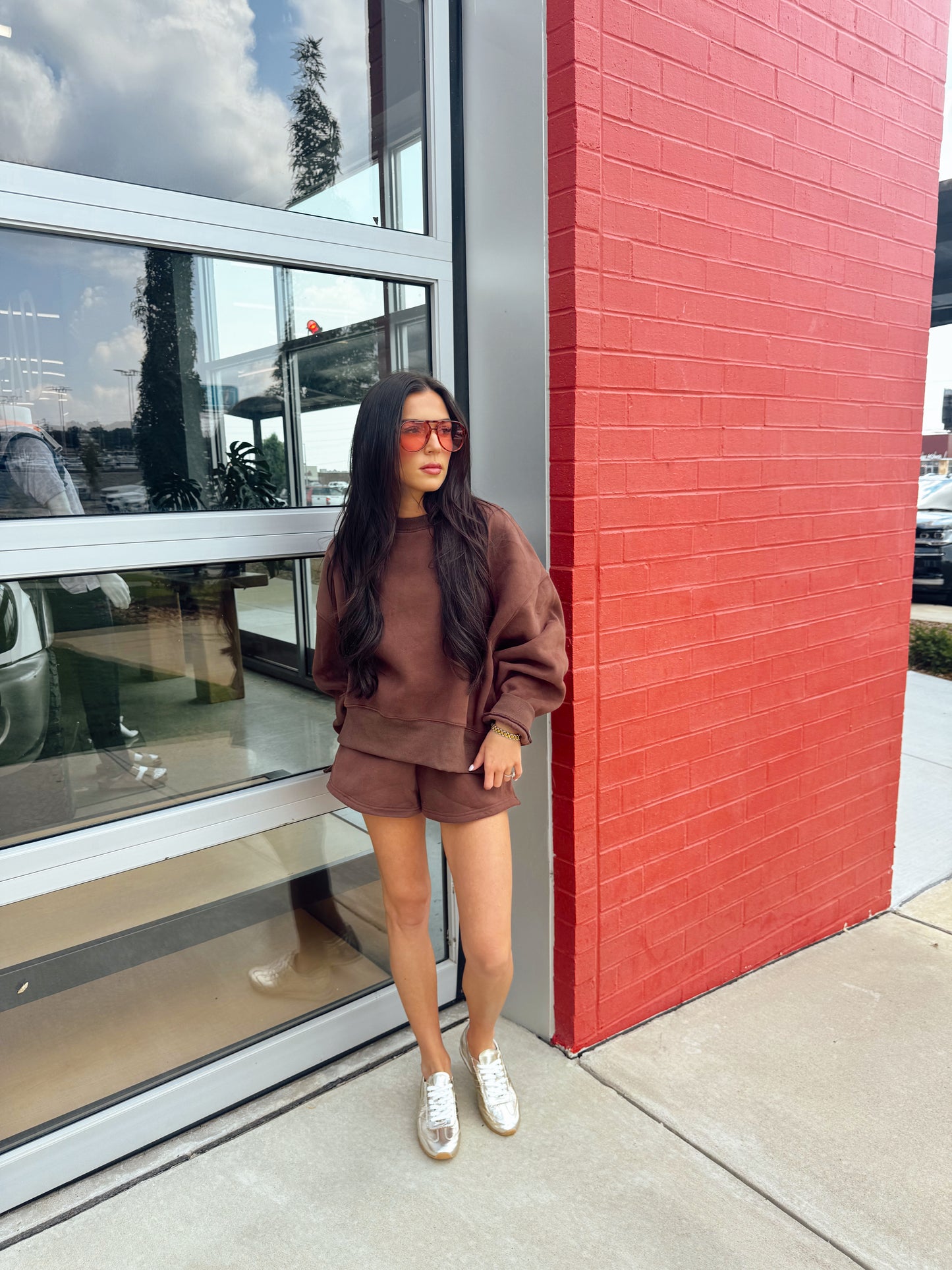 DROPPED SHOULDER SWEATSHIRT