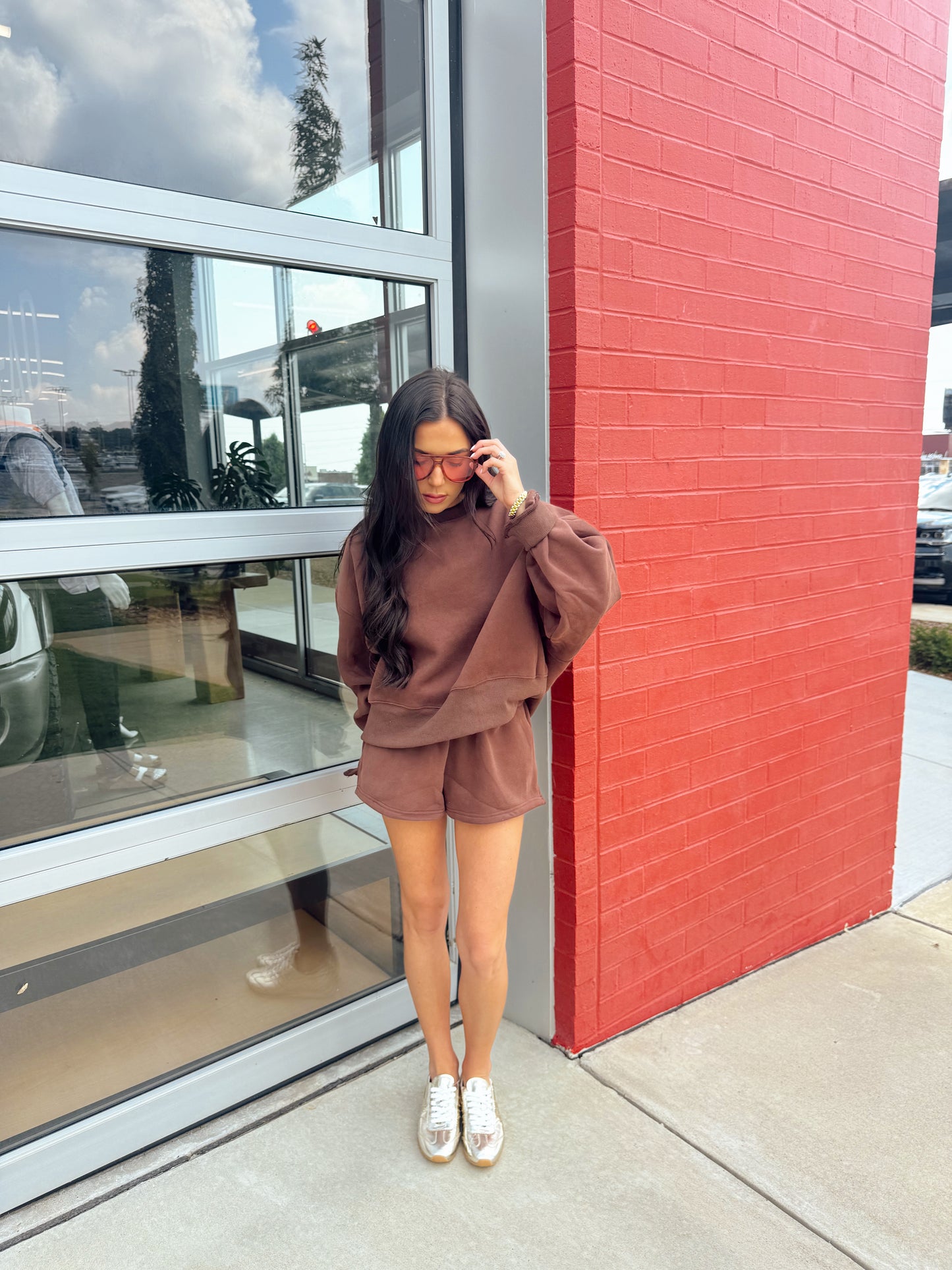 DROPPED SHOULDER SWEATSHIRT