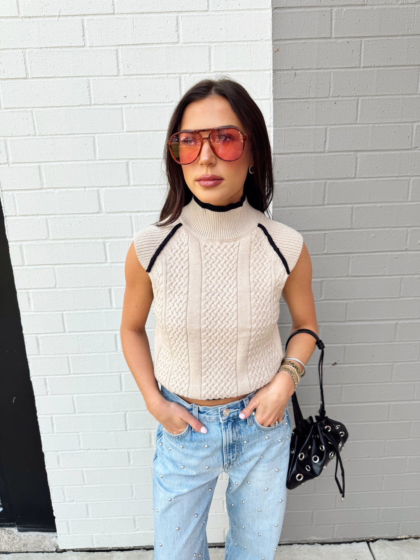 JOE TURTLE NECK VEST