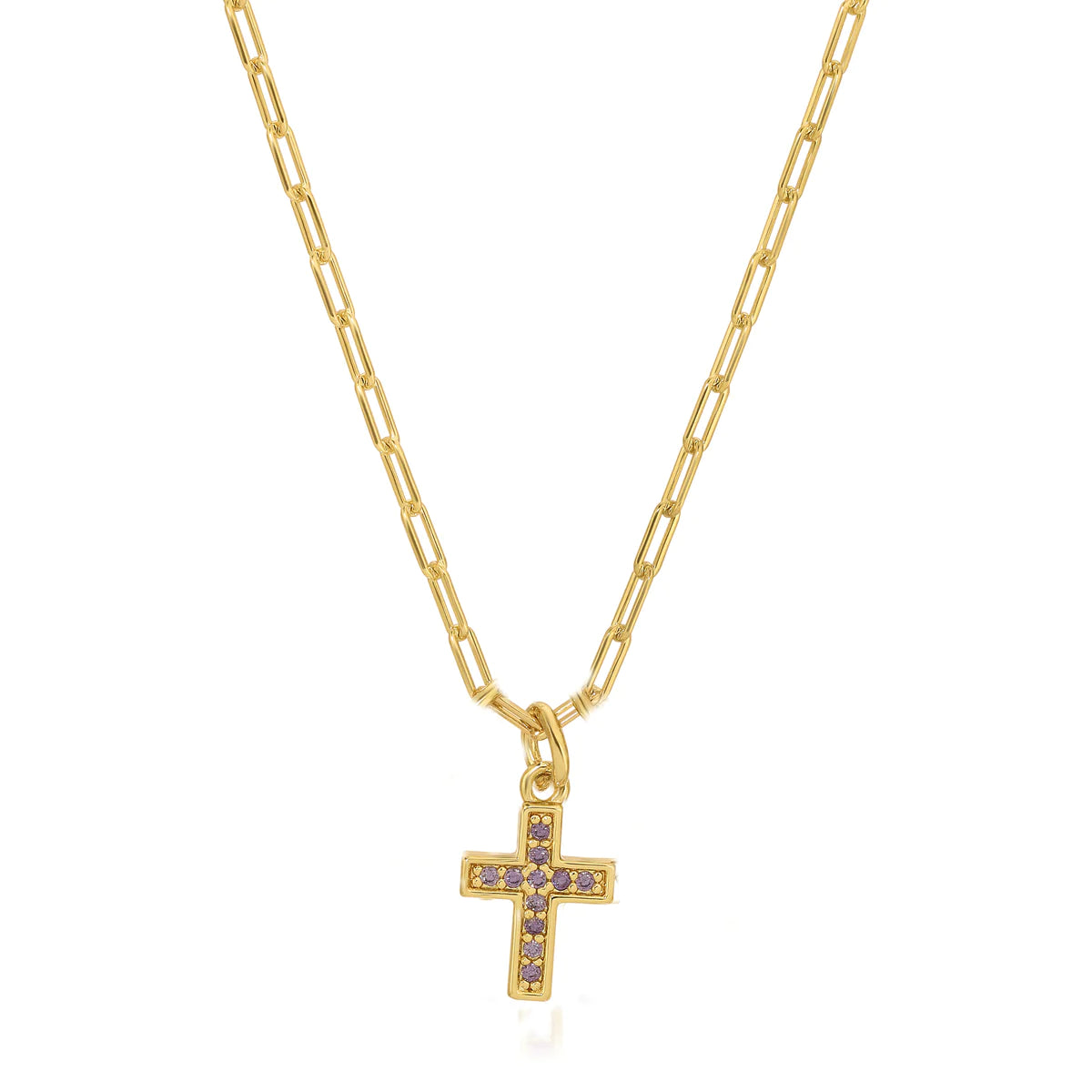 EMMY CROSS NECKLACE