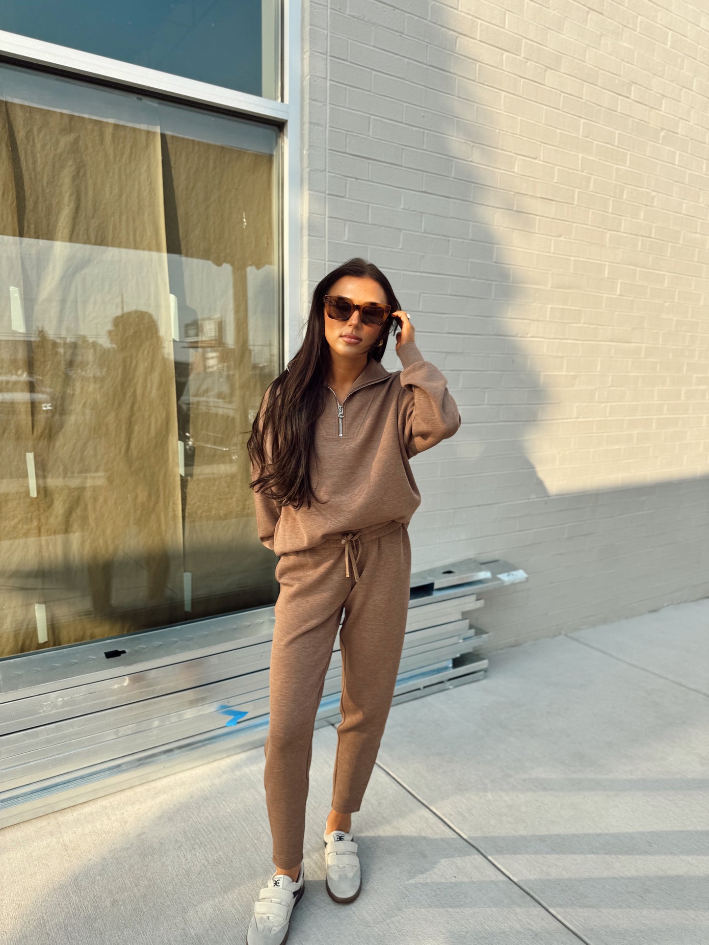 SLIM ZIP HEM PANT