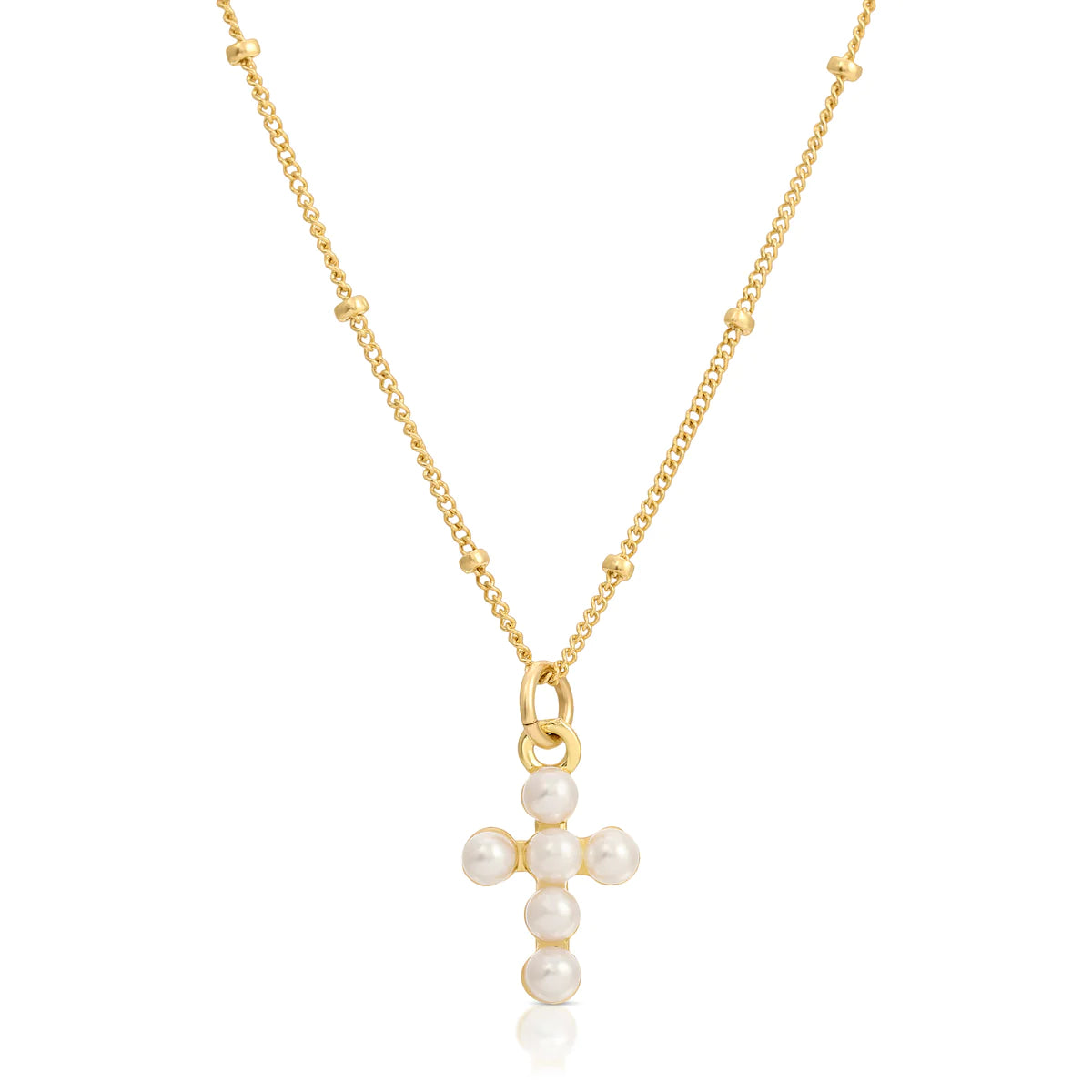 BABY VIVI PEARL CHARM NECKLACE