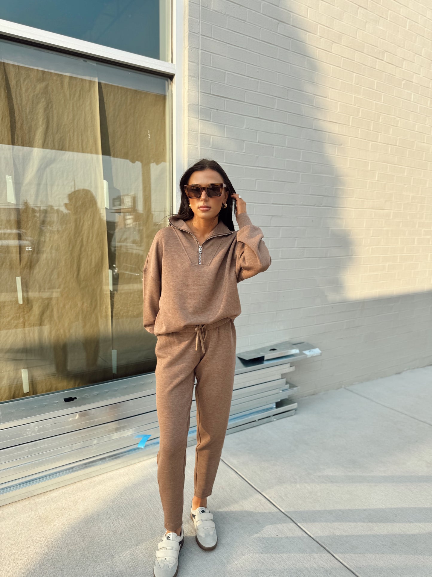 HAWLEY HALF ZIP SWEAT