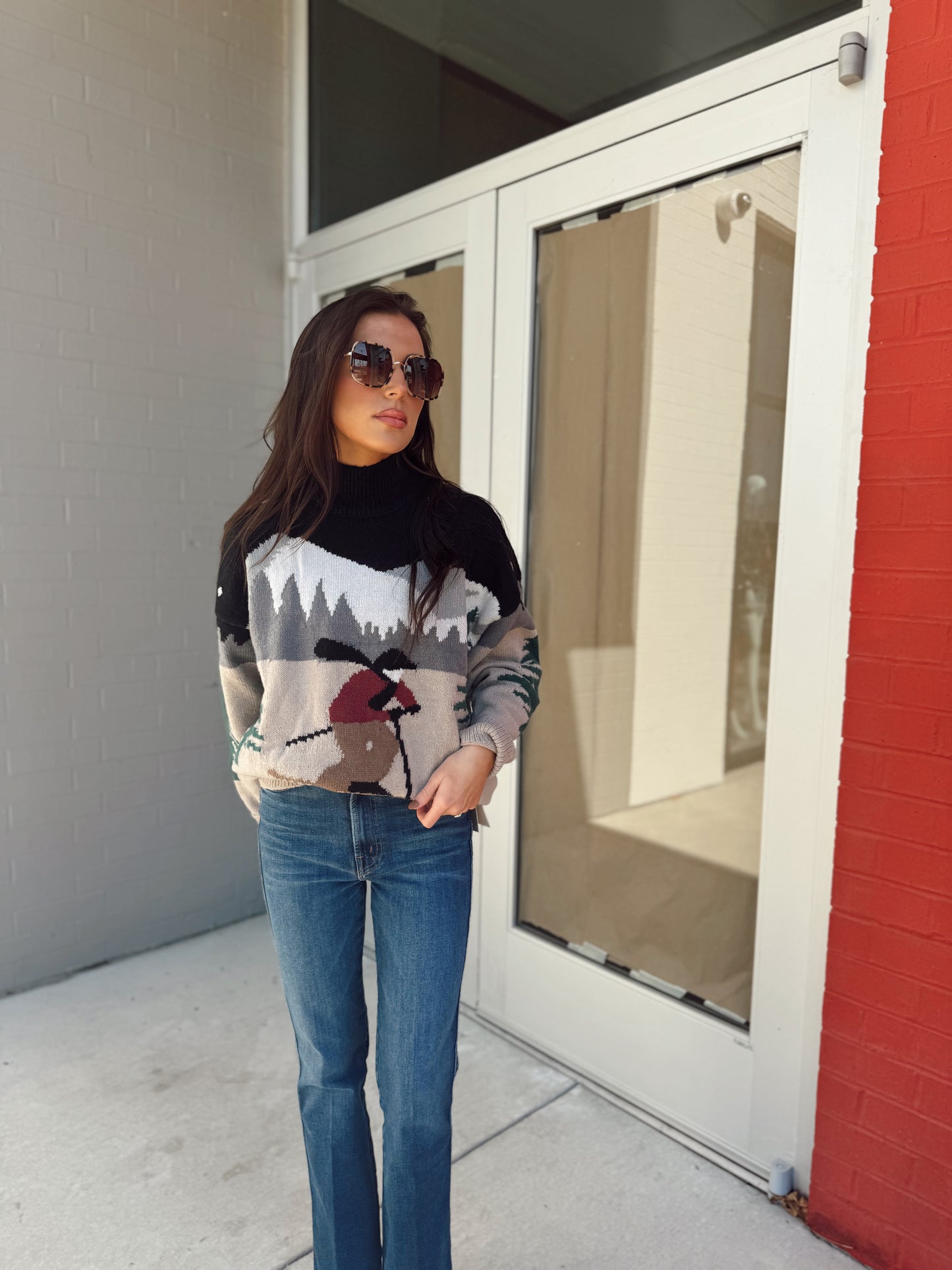 SKI GRAPHIC SWEATER