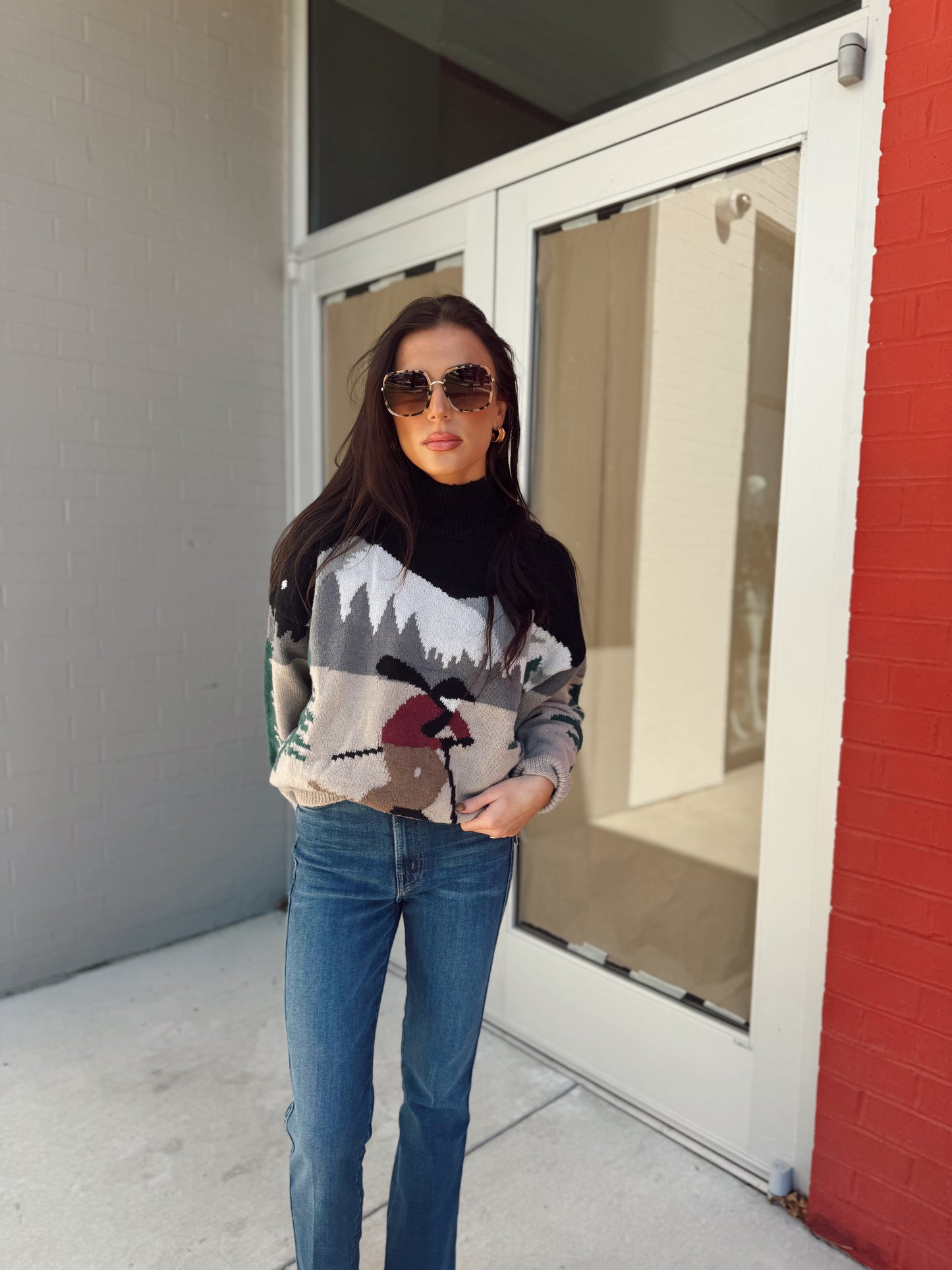 SKI GRAPHIC SWEATER