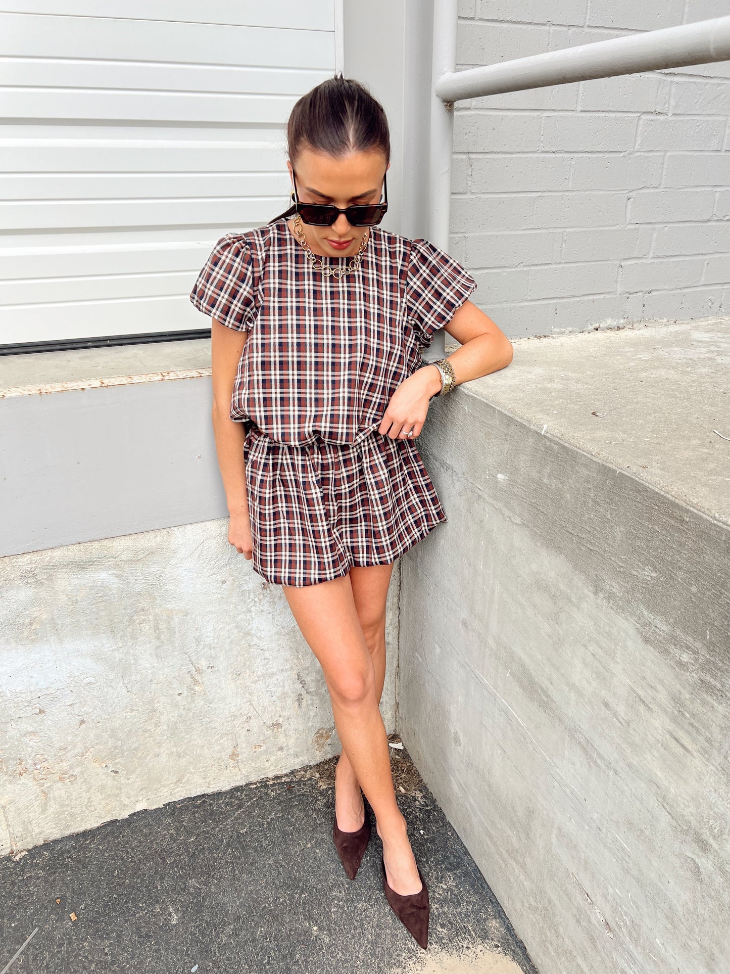HIGHLAND BUBBLE SKORT