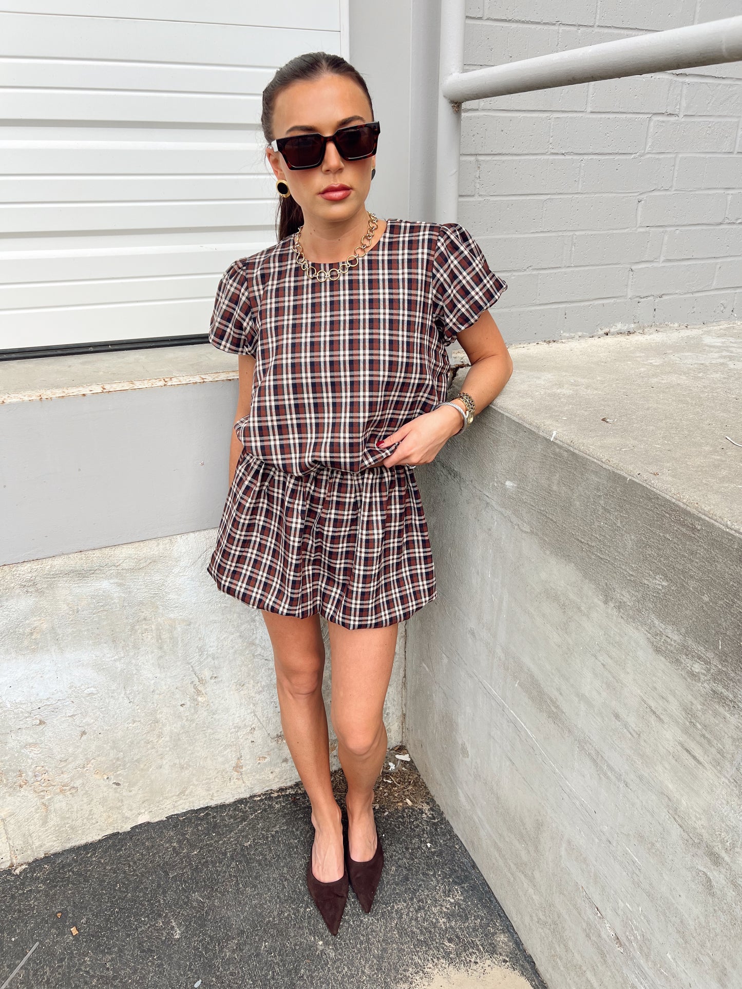 HIGHLAND BUBBLE SKORT
