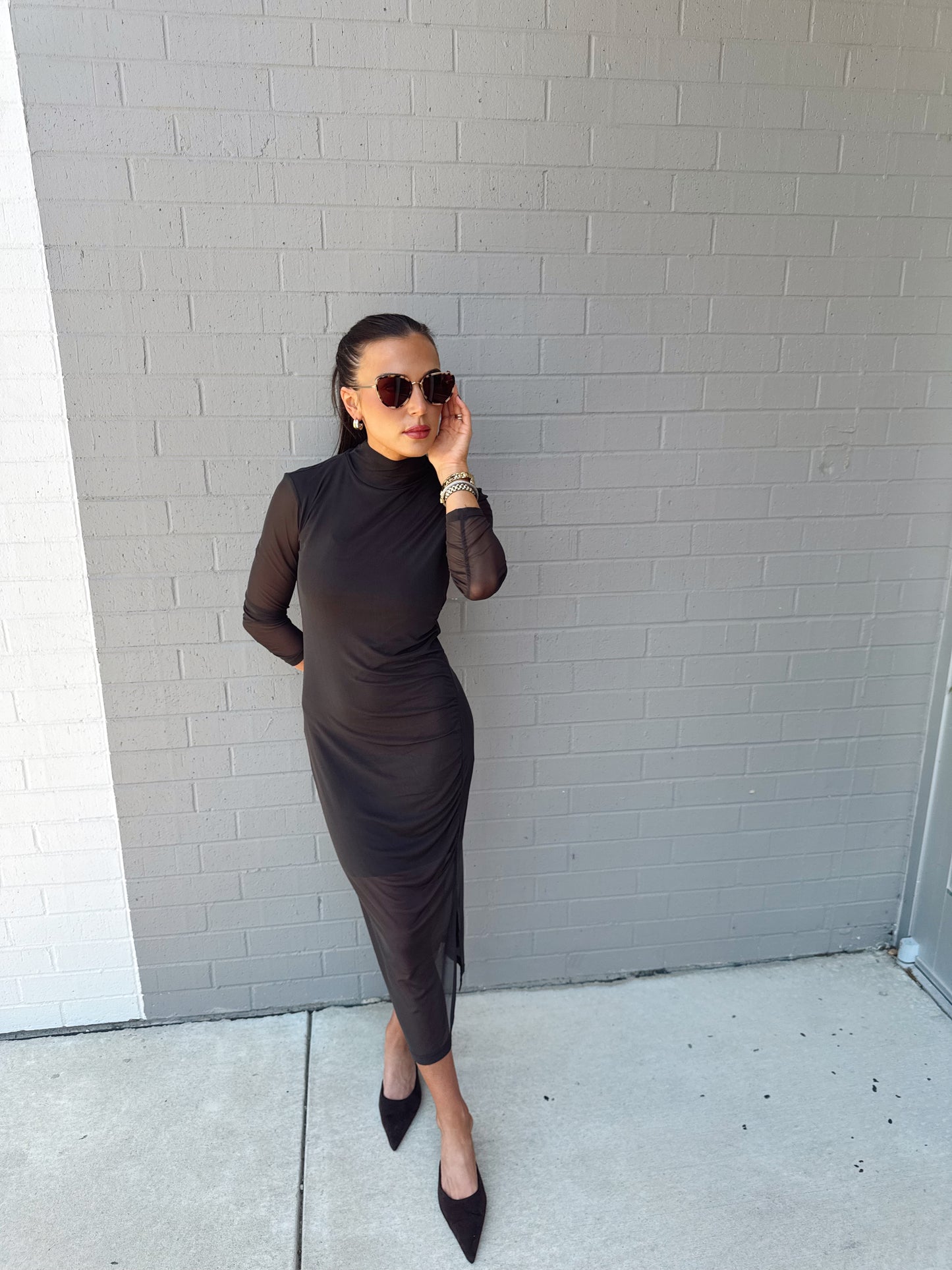 NIGHT OUT MOCK DRESS
