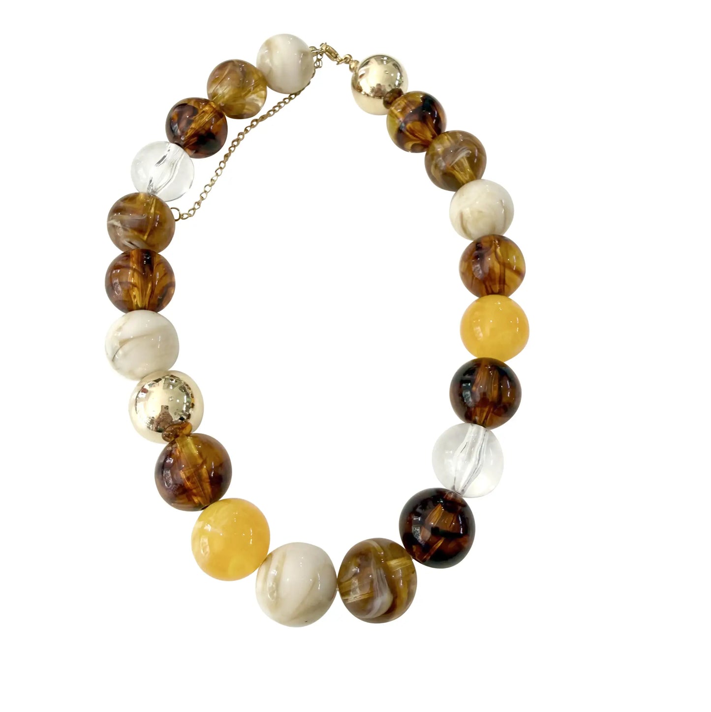 DORA CHUNKY BEADED NECKLACE
