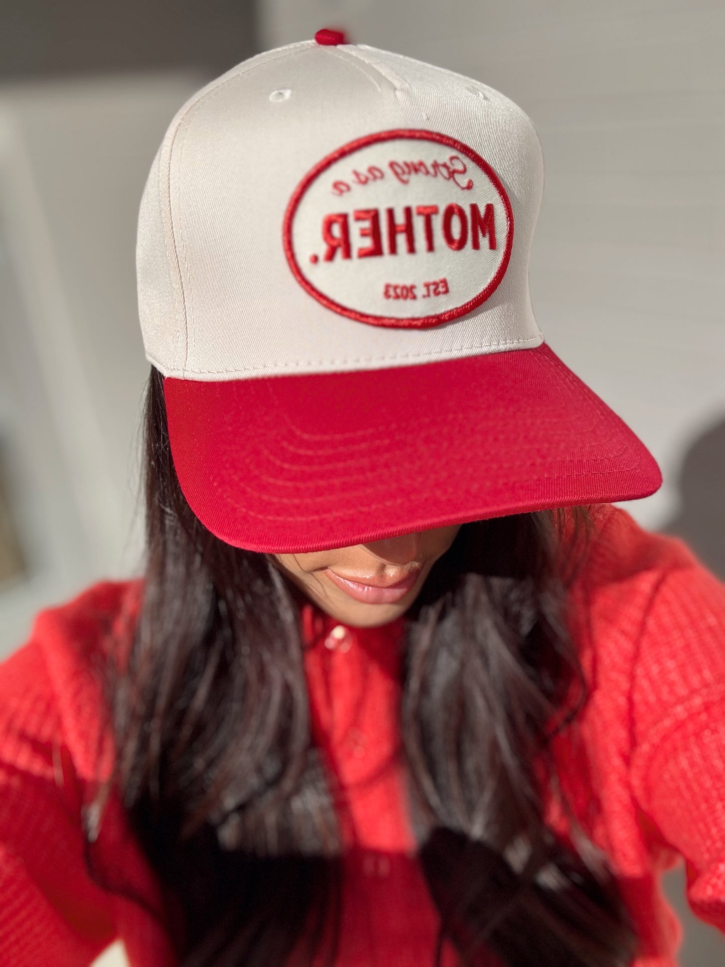 VINTAGE MOTHER CANVAS PATCH HAT