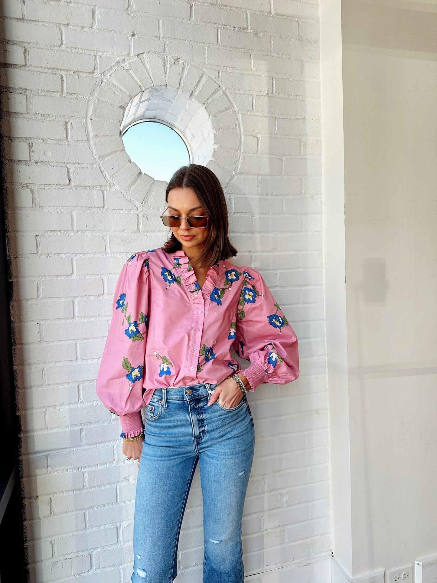 ROSIE FLORAL BLOUSE