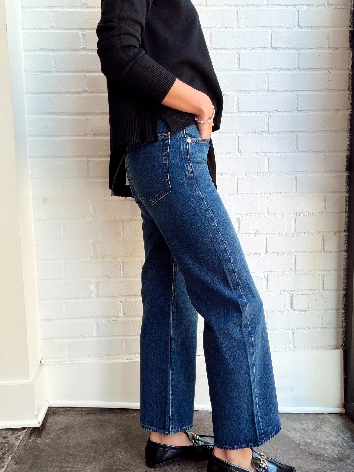LARSEN ANKLE RELAXED FLARE