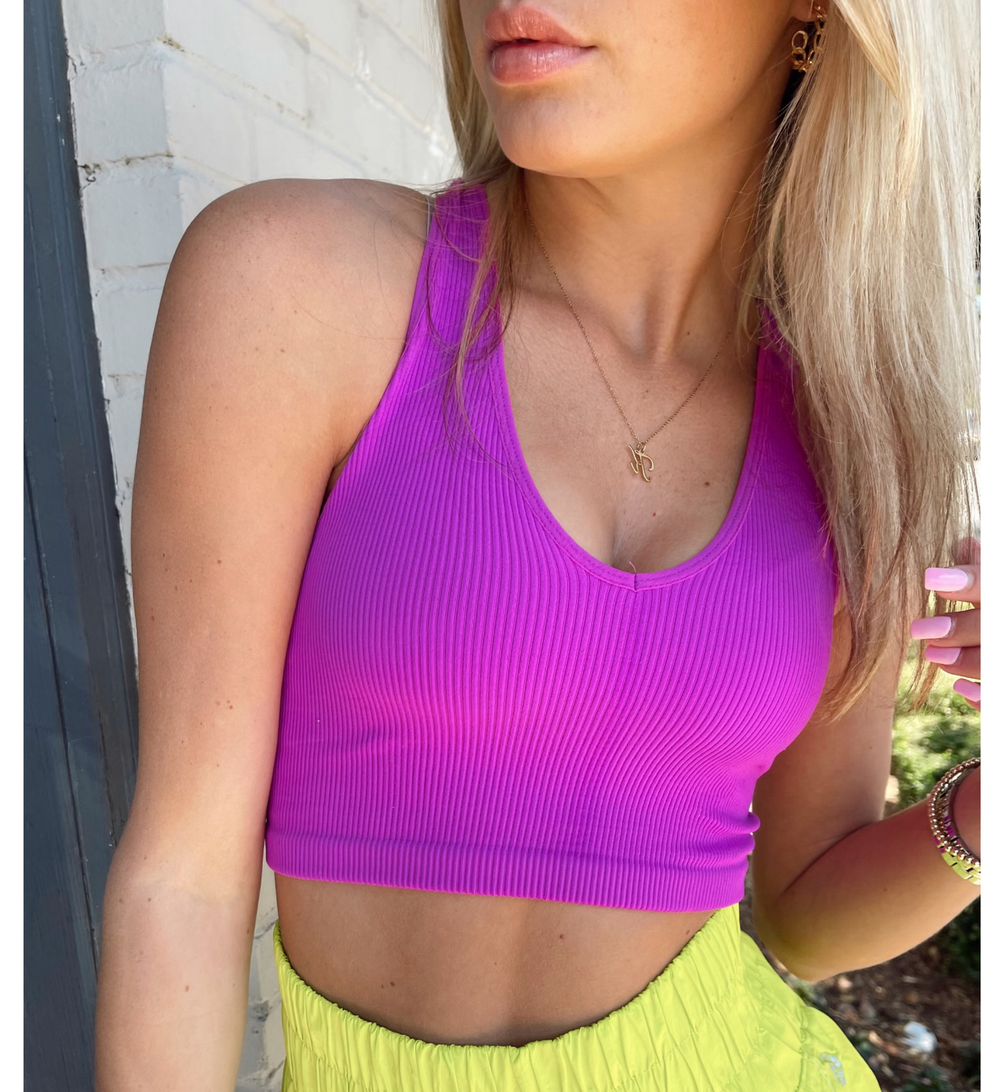 FREE THROW CROP TANK