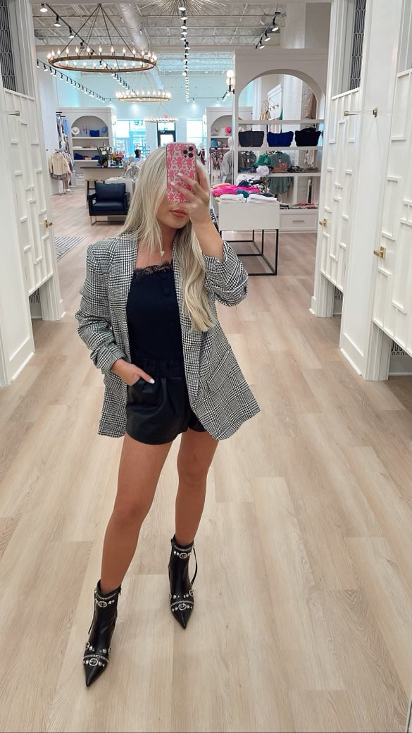KELLY PLAID BLAZER
