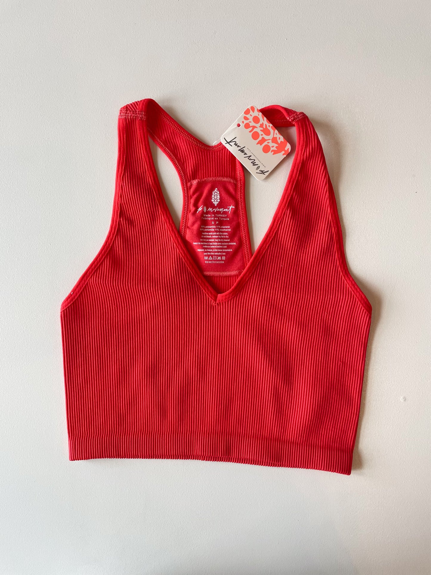 FREE THROW CROP TANK