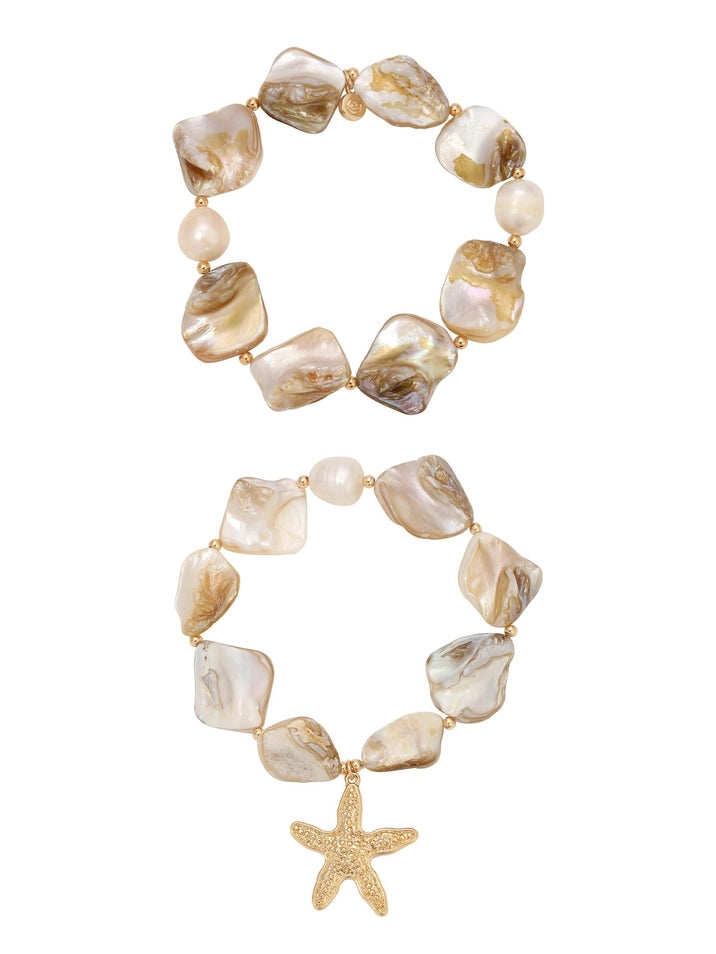 TRUE SHELL BRACELET SET