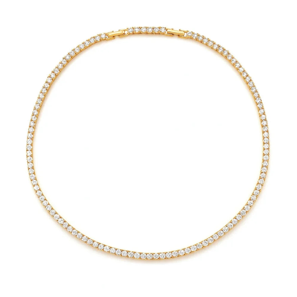 KARLA TENNIS NECKLACE 18MM-2