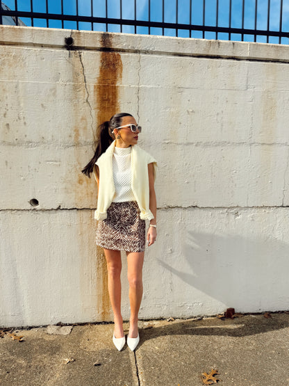 CITY SAFARI MINI SKIRT