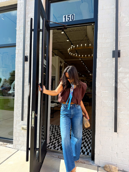 POPLIN BUBBLE TOP