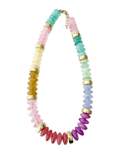 CALLOWAY BEADED DISC NECKLACE