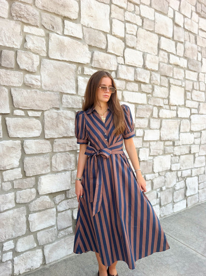 TIE FRONT MAXI DRESS
