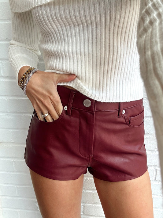 ROCK STAR MINI SHORT
