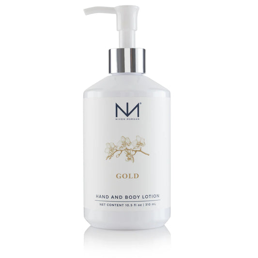 NIVEN MORGAN HAND AND BODY LOTION GOLD