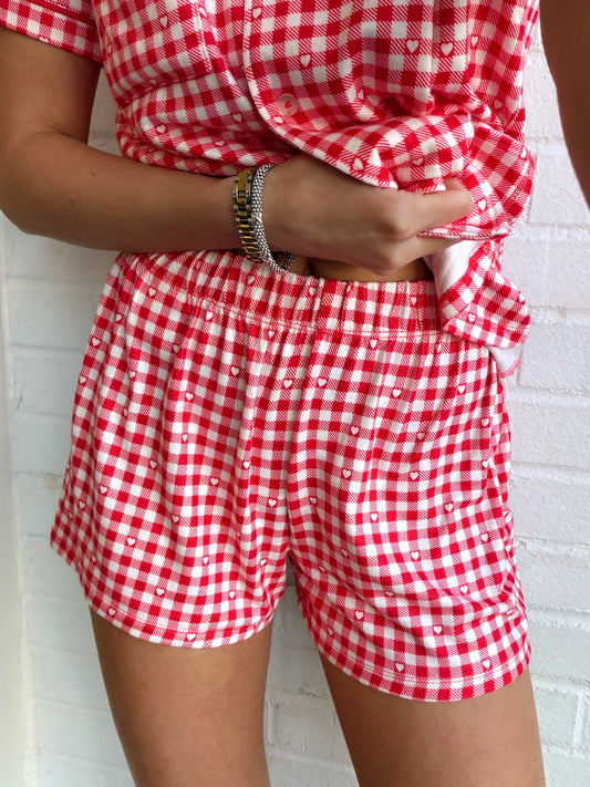 ROSIE GINGHAM SHORT