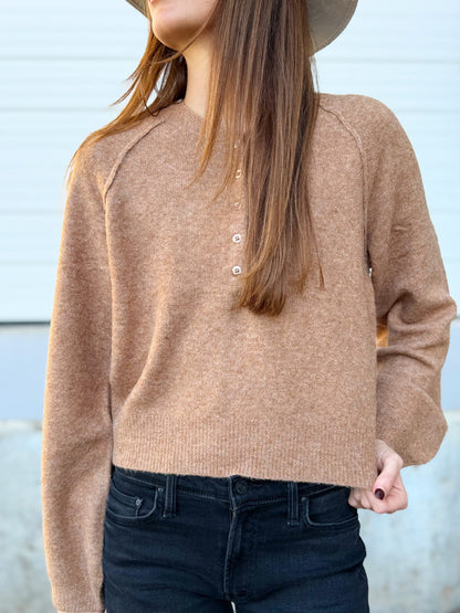 WESTMONT HENLEY SWEATER