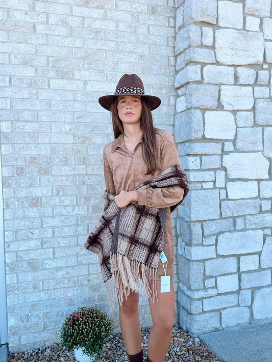 FROSTLINE PLAID SCARF