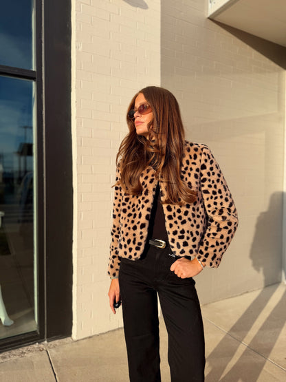 CHALET FAUX FUR JACKET