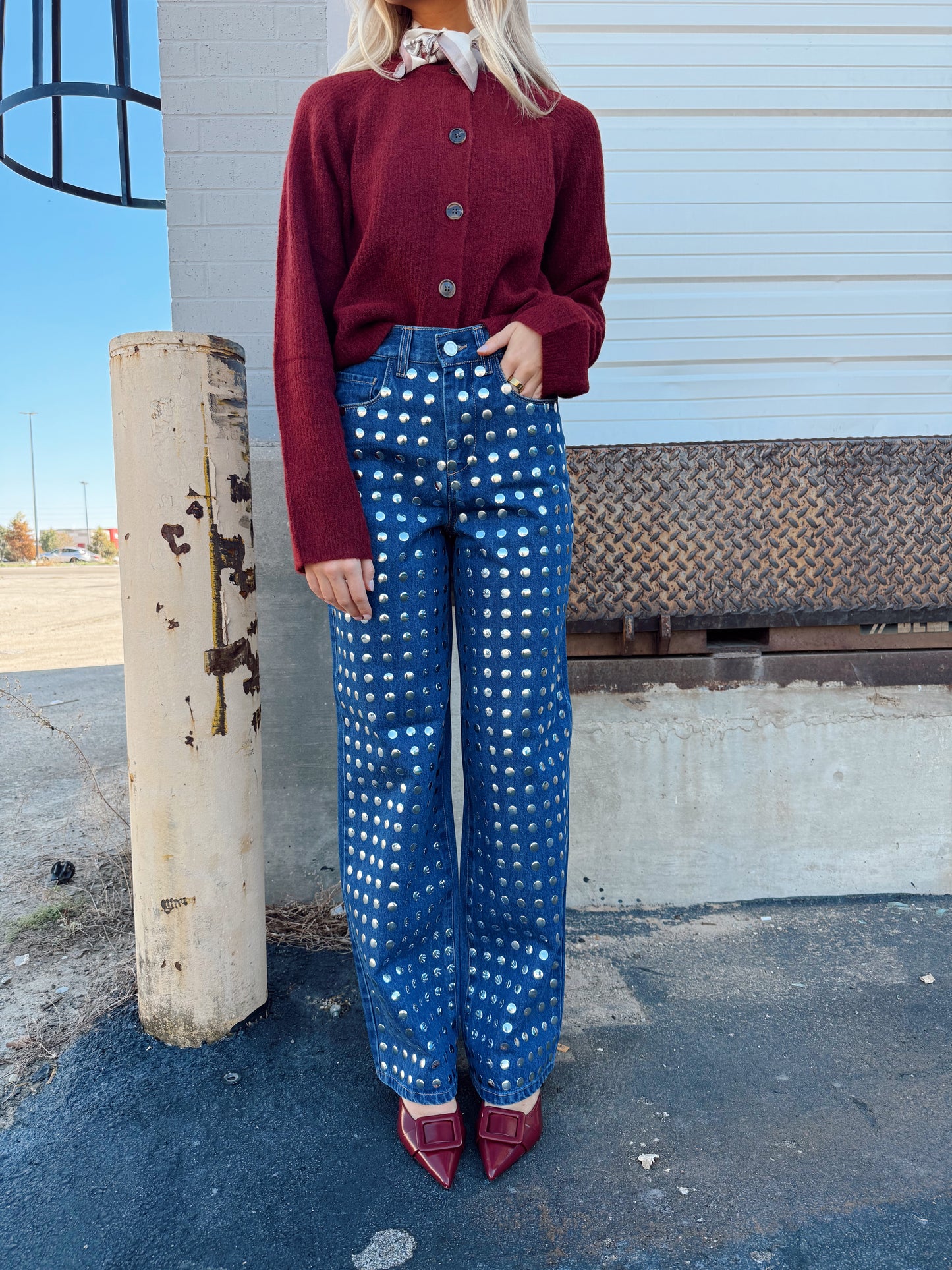 SILVER DREAM DENIM PANTS