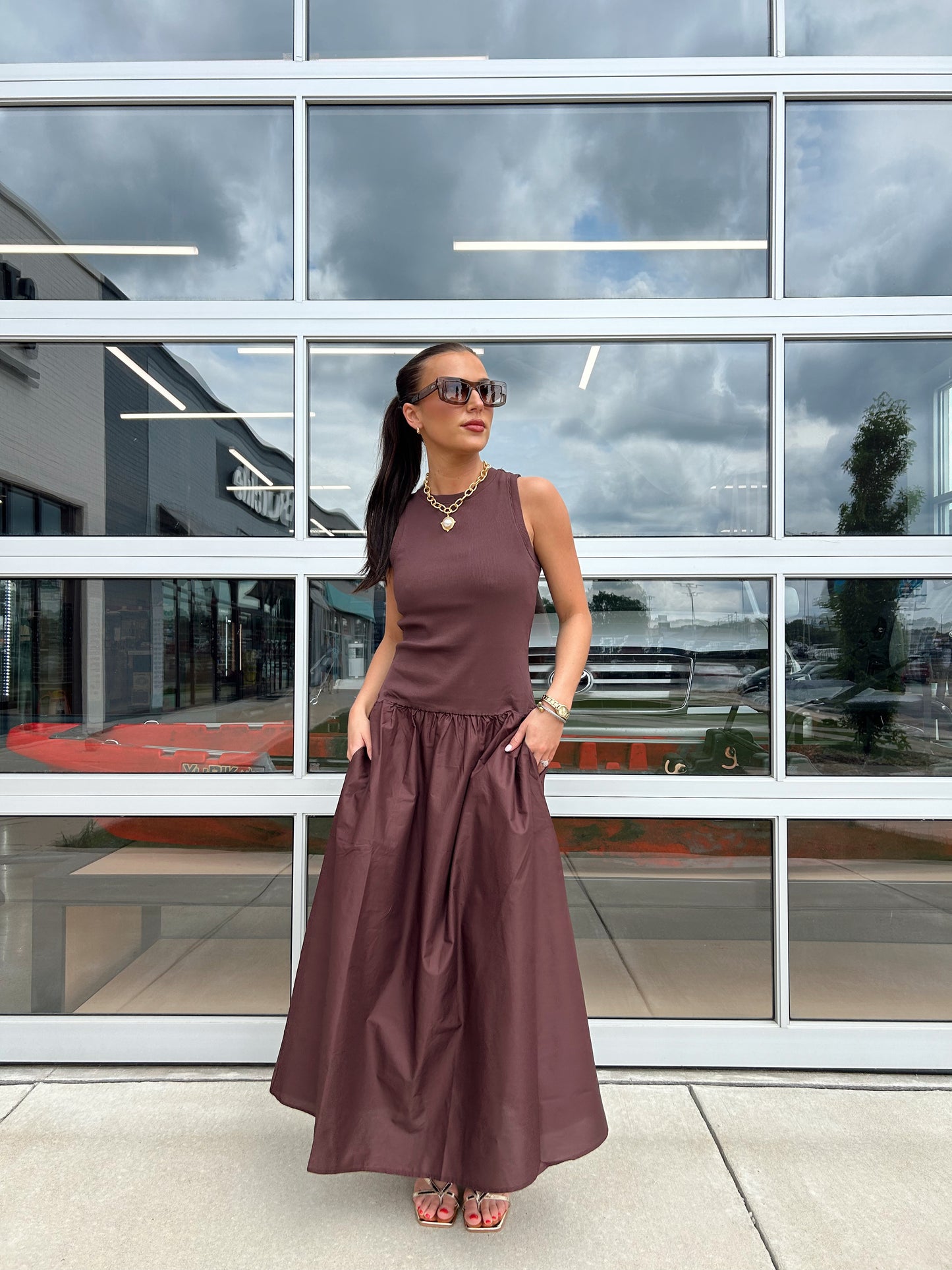 TAKE ME AWAY MIDI DRESS
