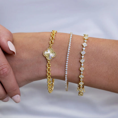 ANNIE DAINTY TENNIS BRACELET