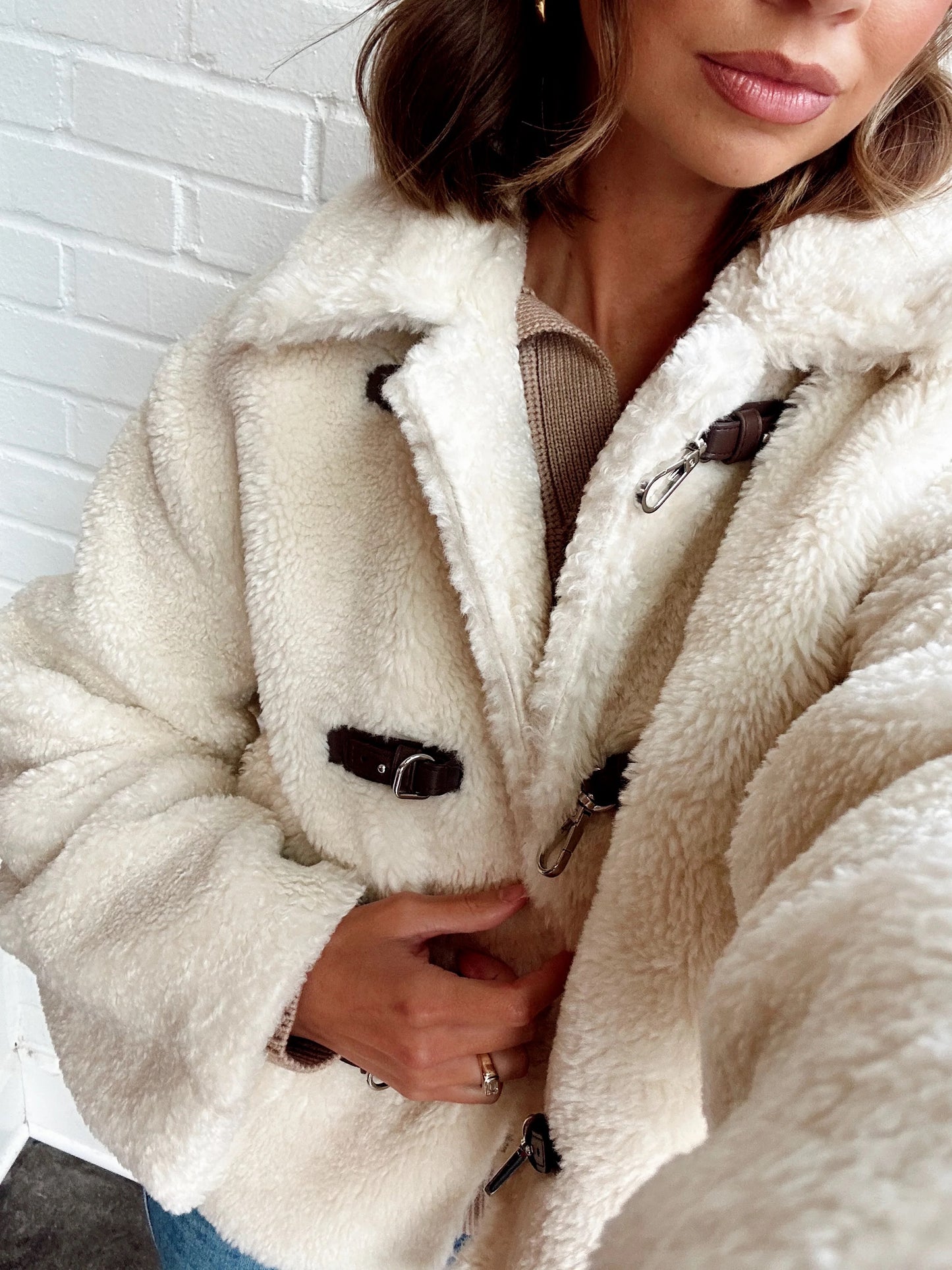 ALEX FAUX FUR JACKET