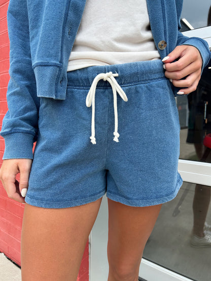 HUNTER KNIT DENIM SHORT
