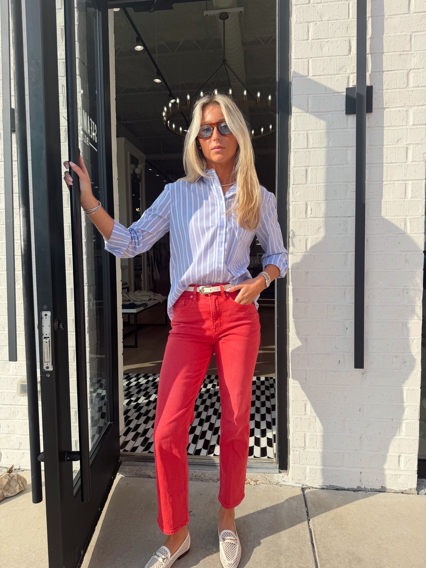 GOOD ICON ANKLE JEANS