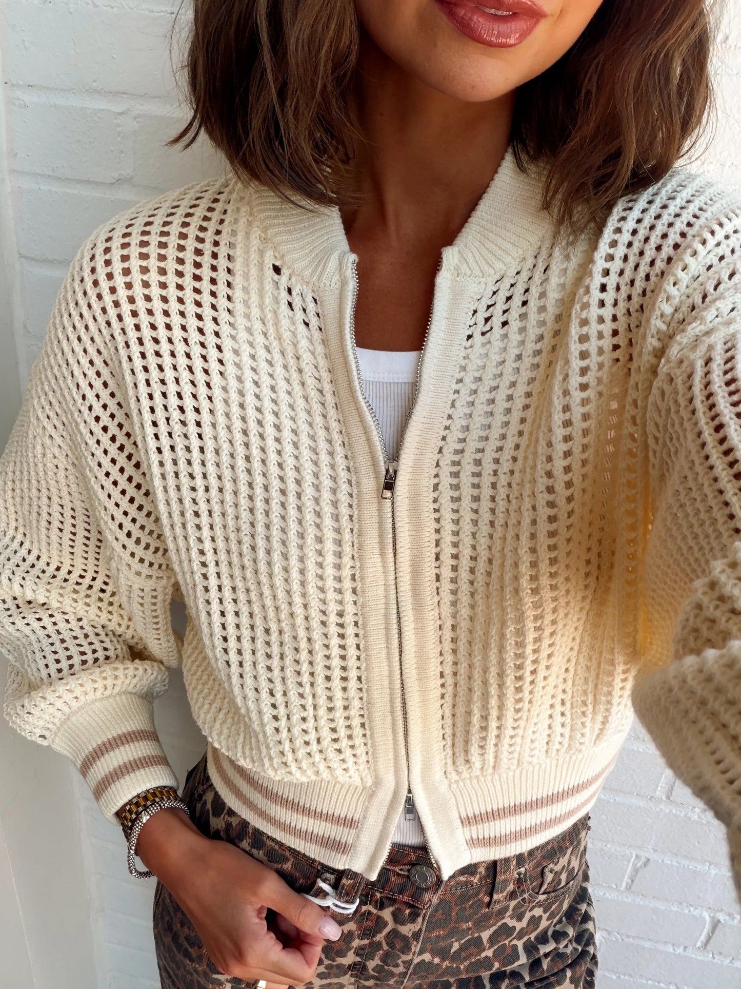 JOY RIDE SWEATER BOMBER
