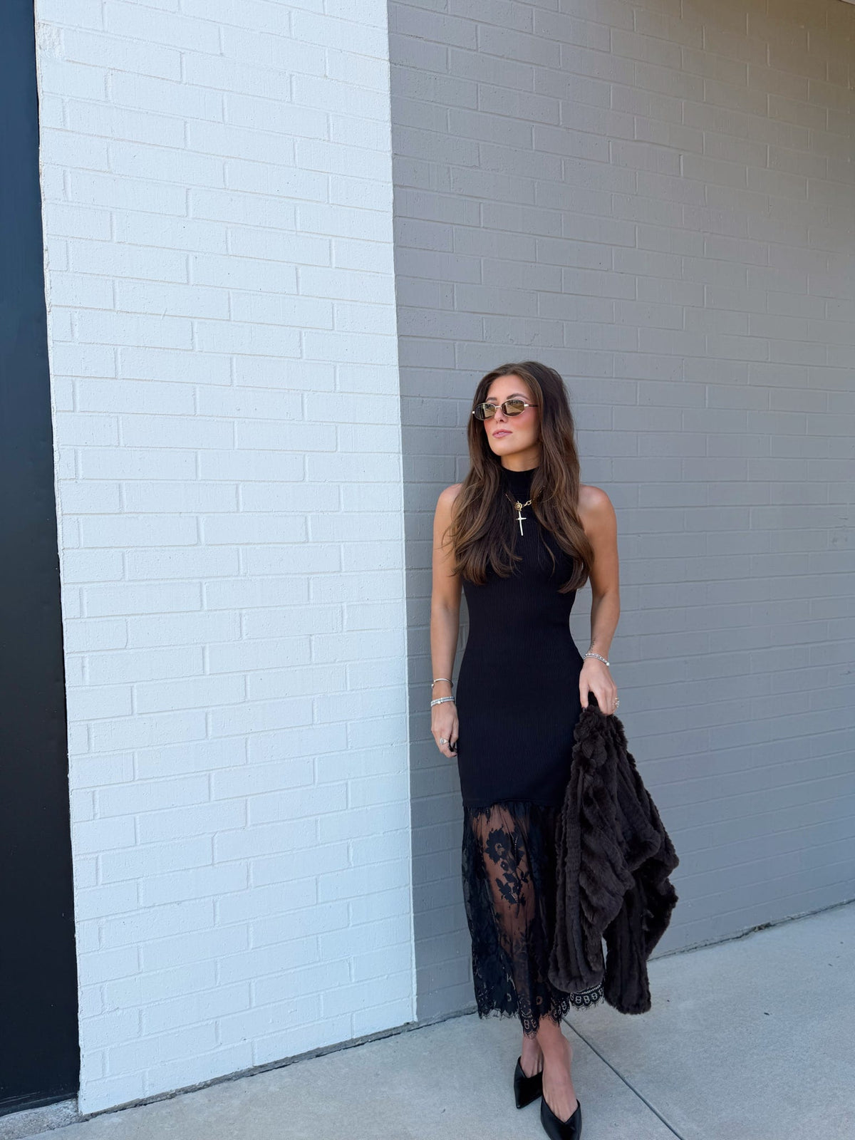 DRESS WITH LACE