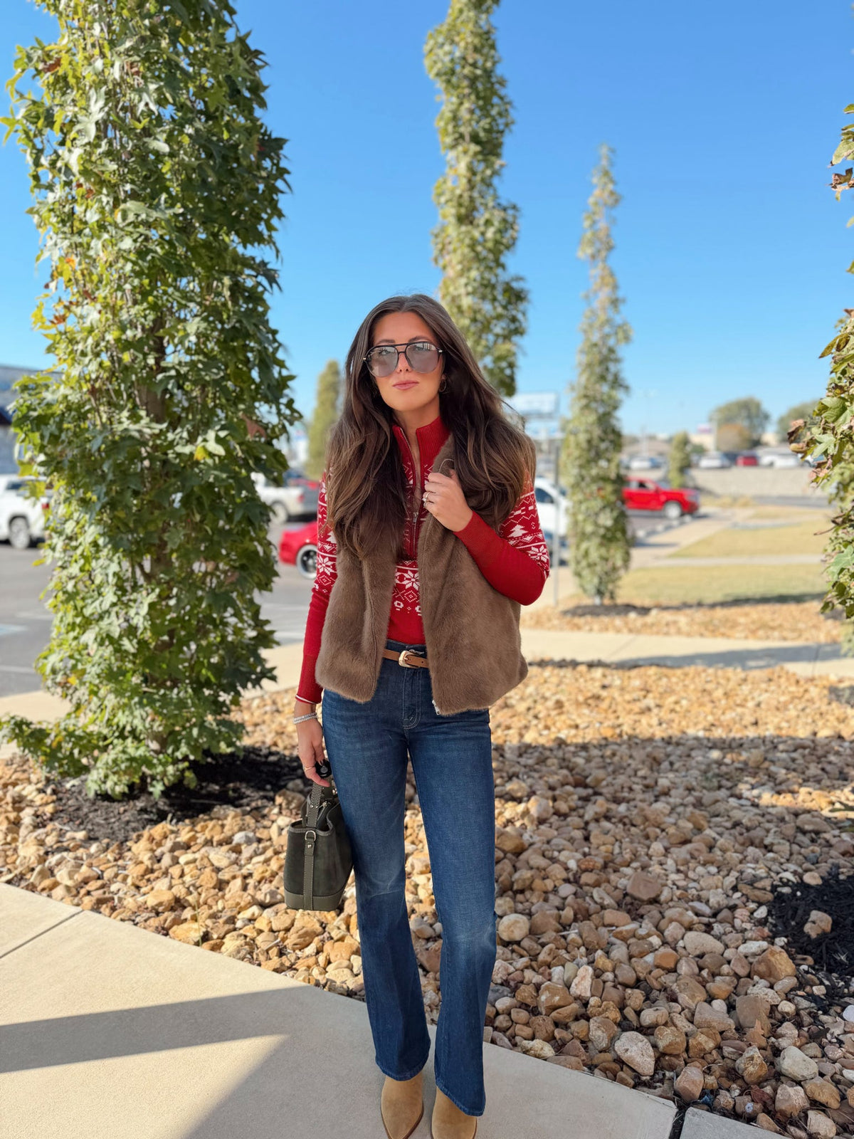 HALF ZIP SWEATER